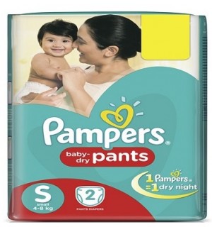 PAMPERS BABY PANTS - S SIZE