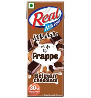 REAL MILKSHAKE FRAPPE BELGIUM CHOCOLATE RS 30