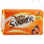SANTOOR SANDAL & TURMERIC MINI SOAP RS 10