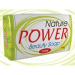 NATURE POWER BEAUTY SOAP LIME 125 GRAMS