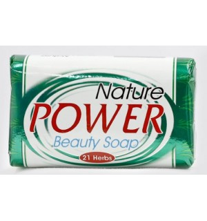 NATURE POWER BEAUTY SOAP 21 HERBS 125 GRAMS