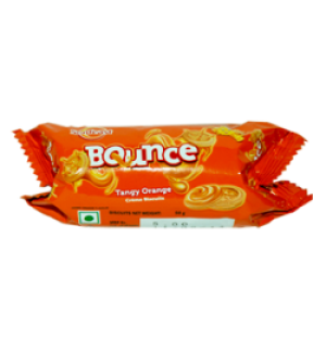 BOUNCE ORANGE CREAM BISCUITS RS 5