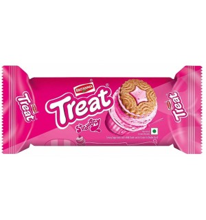 TREAT STRAWBERRY CREAM BISCUIT RS10
